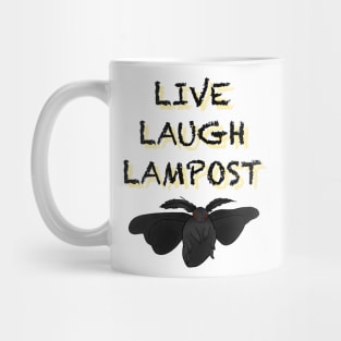 Live, Laugh, Lampost Mug